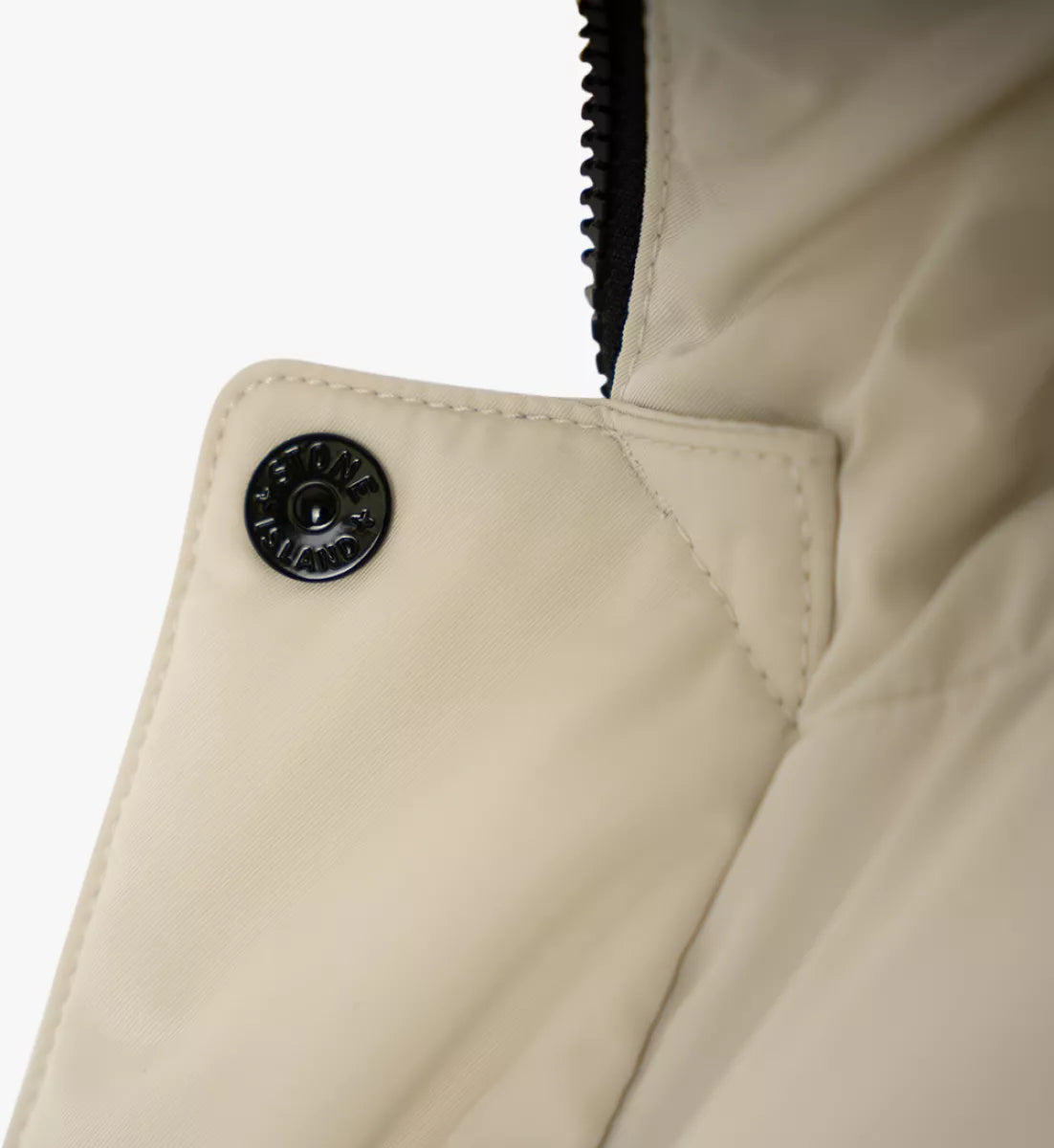 Stone Island Jas zand | micro twill