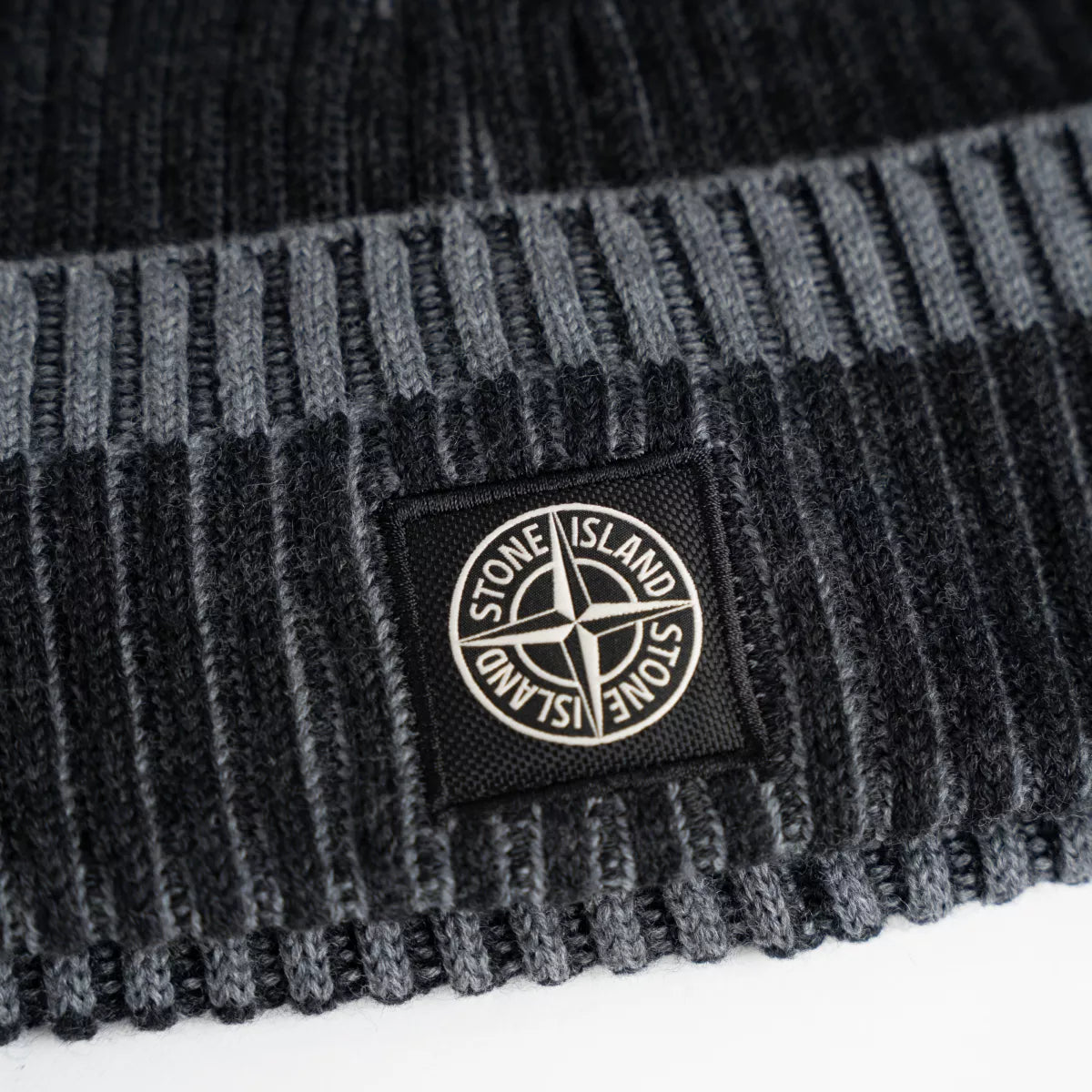 Stone Island Muts Grijs | Full Rib Beanie