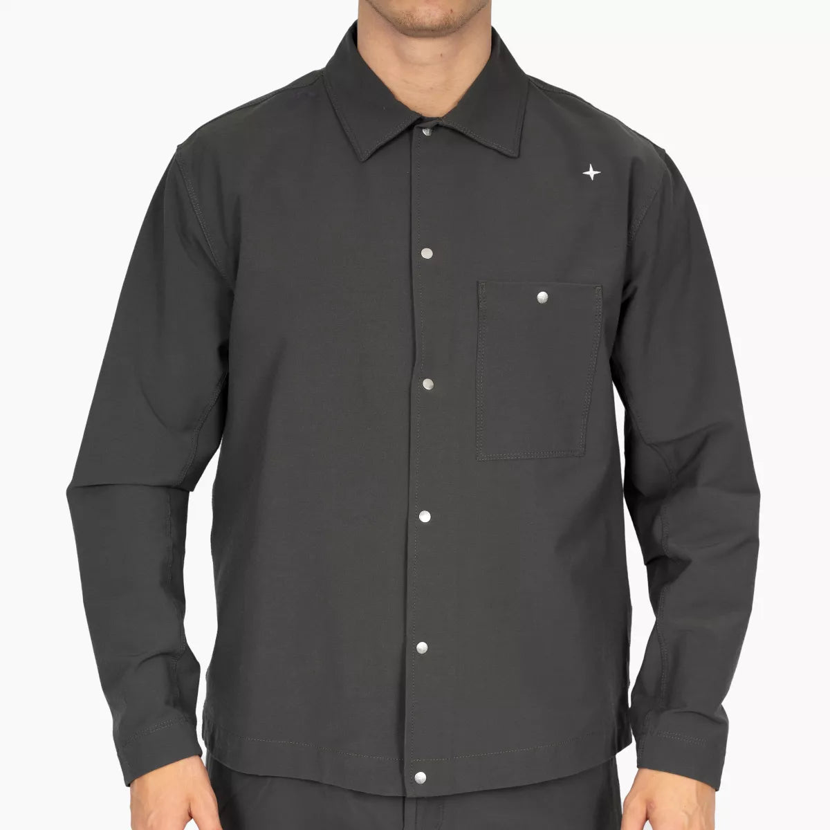 Stone Island Overshirt Grijs | Stellina