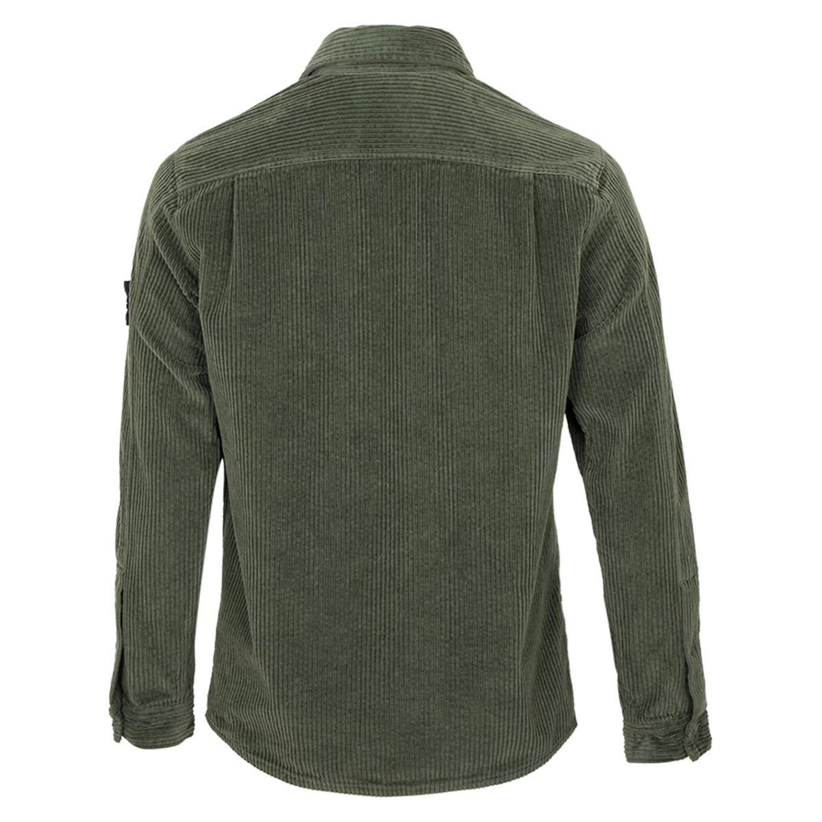 Stone Island Overshirt groen corduroy