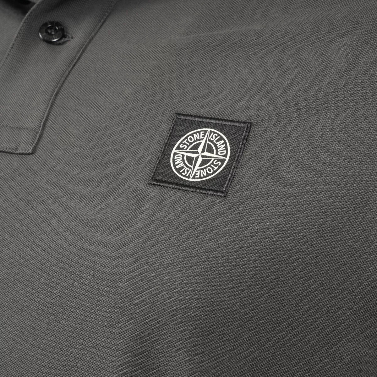 Stone Island Polo Houtskool Grijs