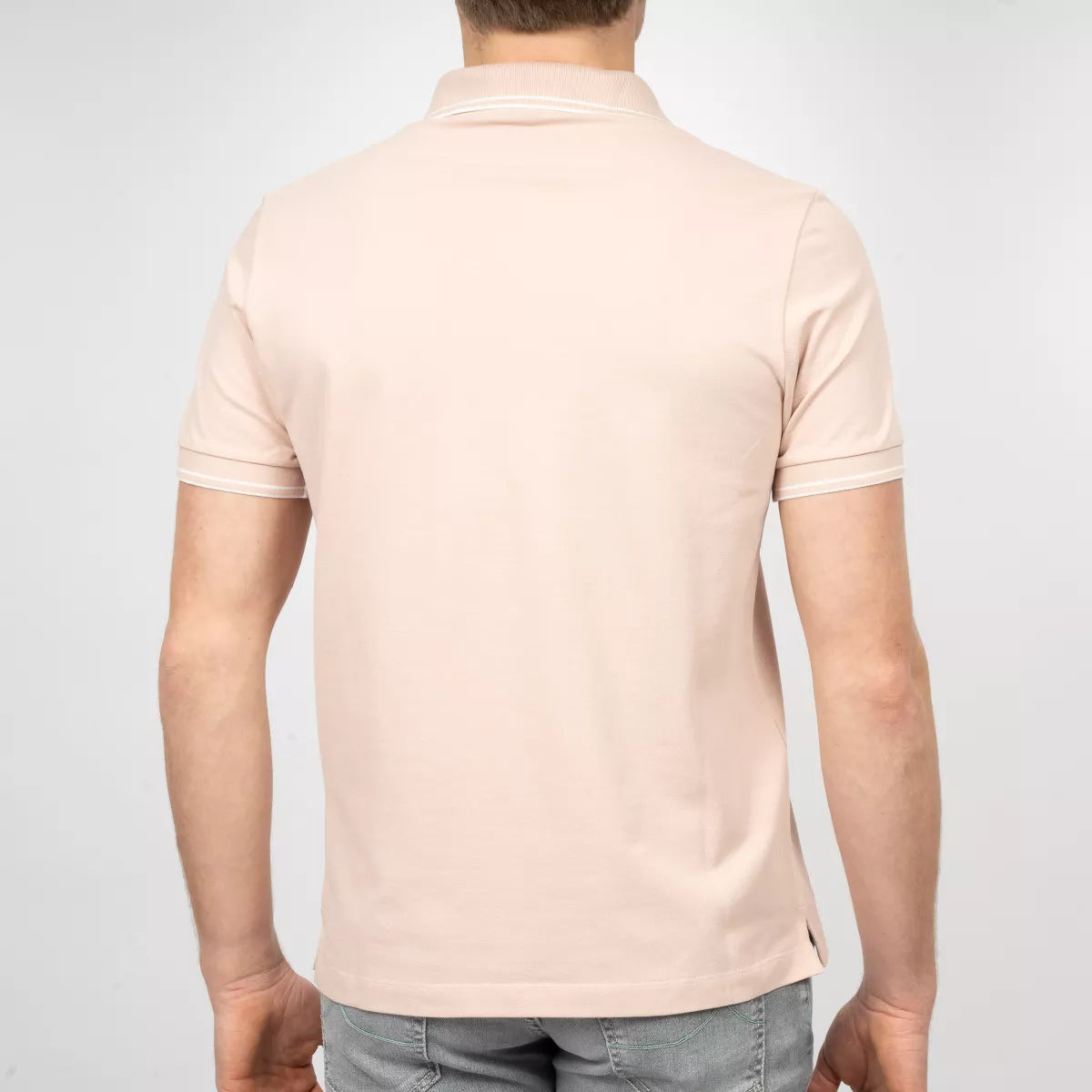 Stone Island Polo Licht Roze | Cotton Piqué