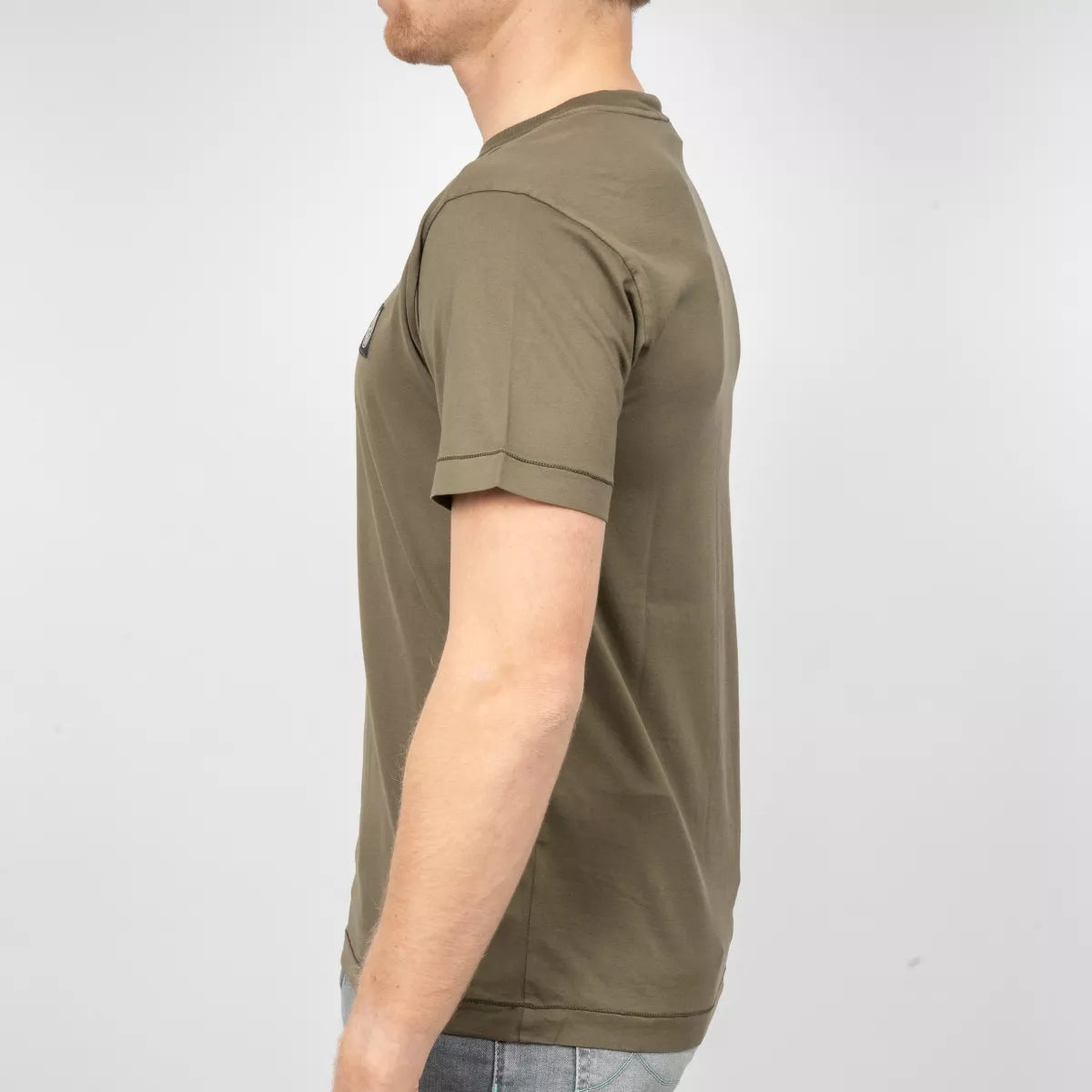 Stone Island Shirt Groen | Cotton Jersey