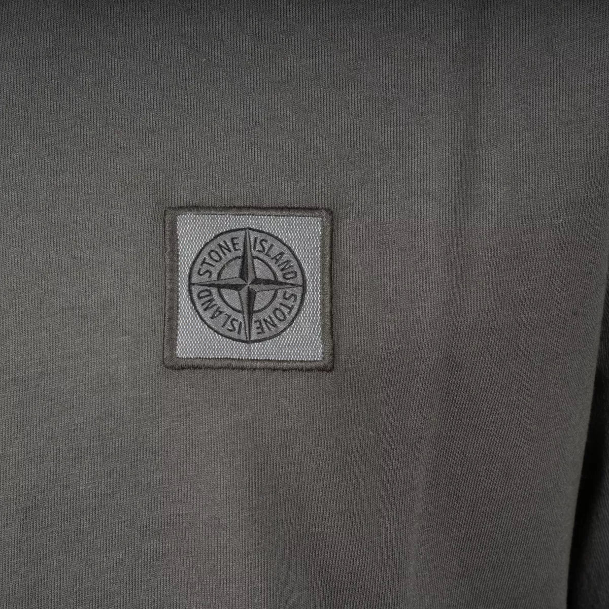 Stone Island Shirt Houtskoolgrijs | Combed Cotton Jersey