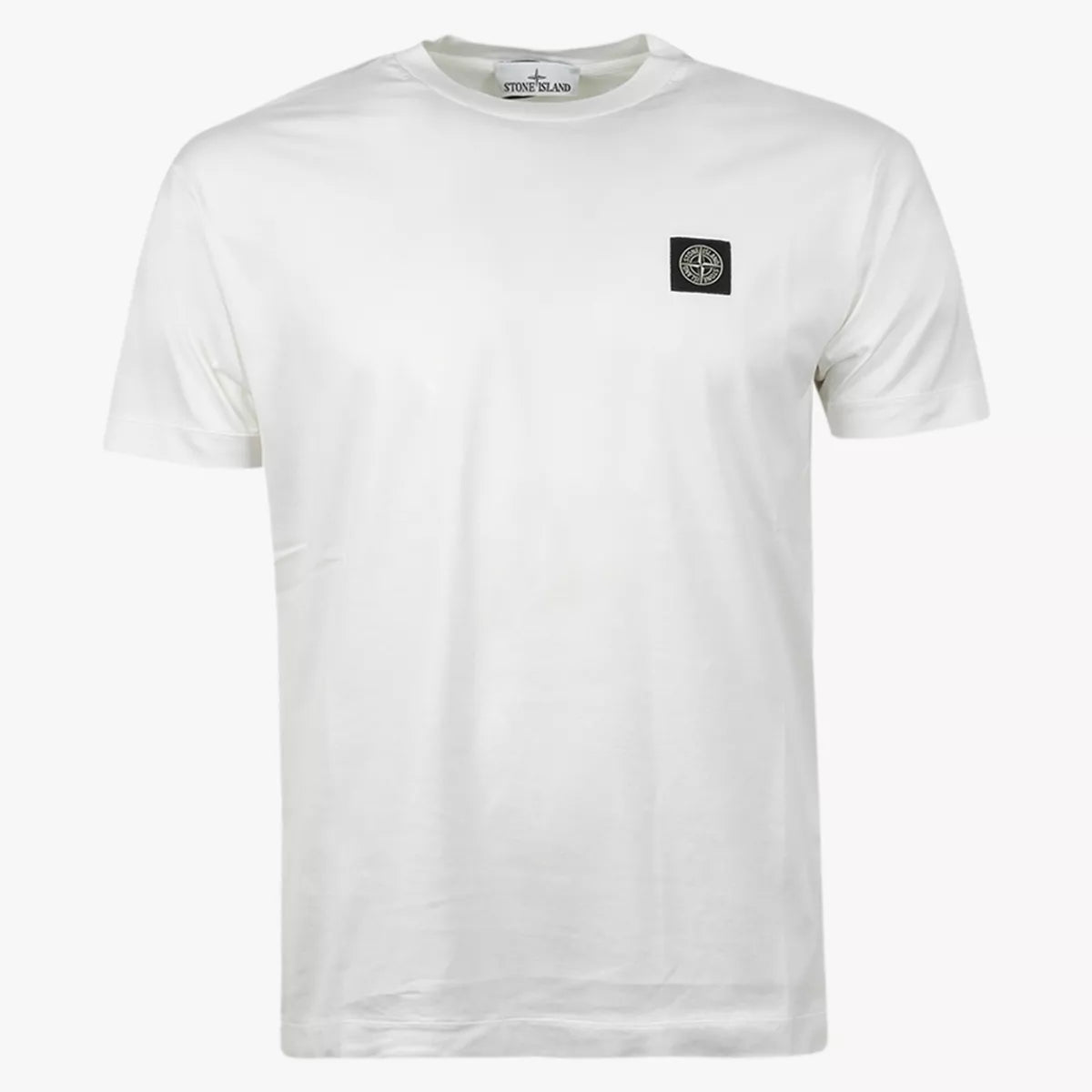 Stone Island Shirt Wit | Cotton Jersey