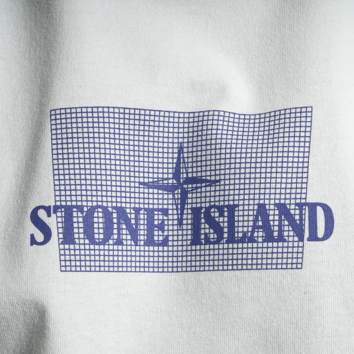 Stone Island Shirt met Backprint Hemelsblauw | Oversized