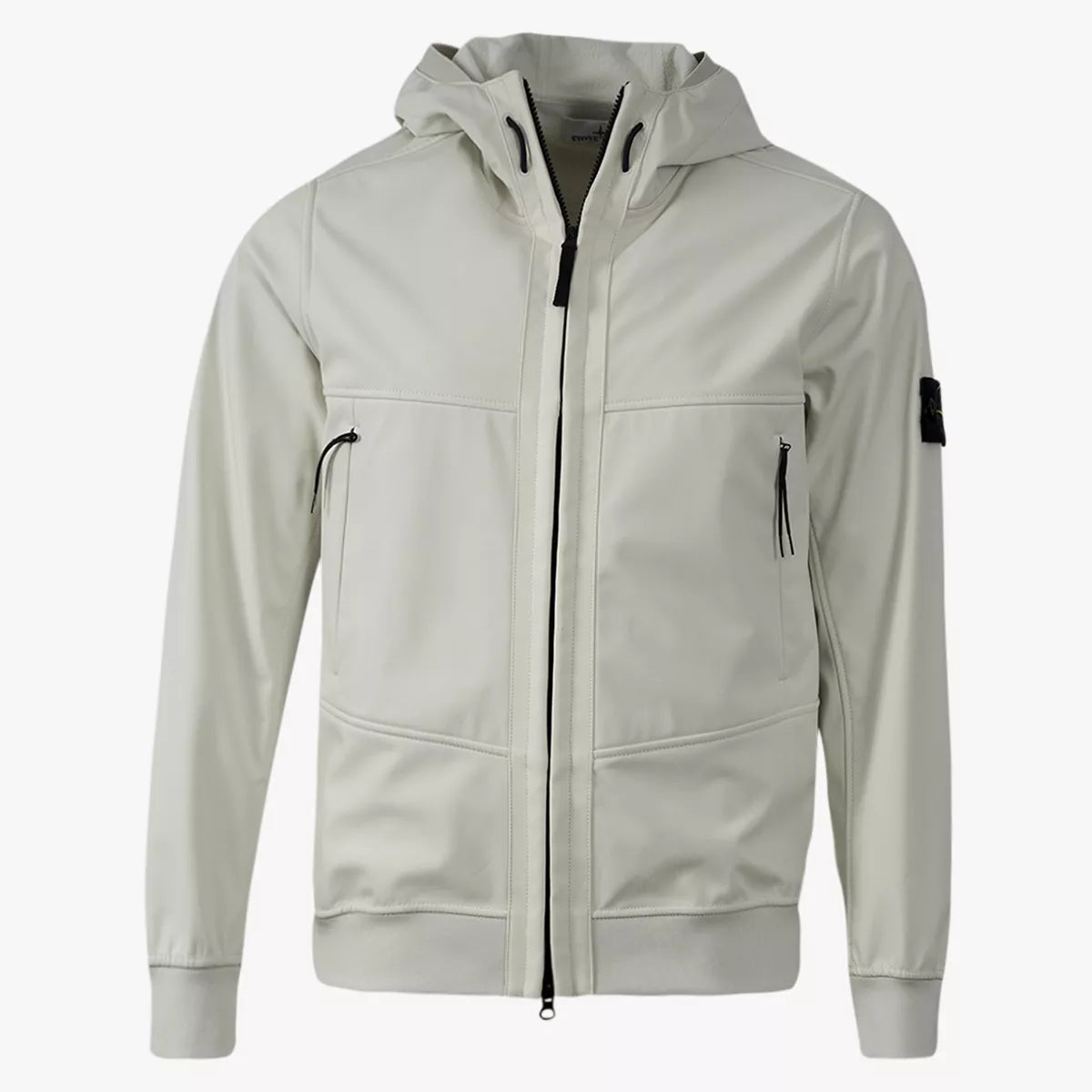 Stone Island Softshell Jas Off-White | SOFT SHELL-R_E.DYE TECHNOLOGY