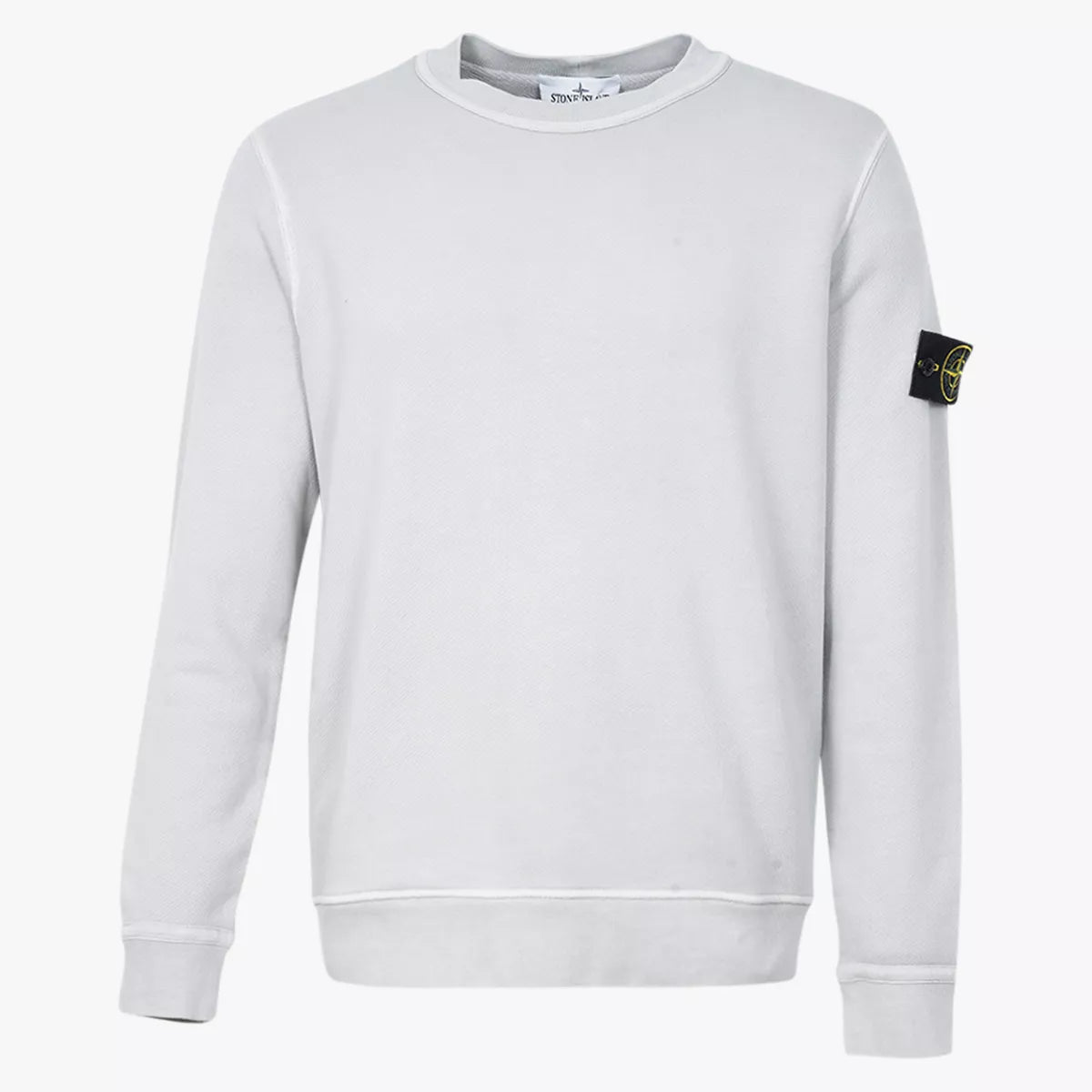 Stone Island Sweater Crewneck Grijs | 'Old Effect'