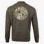 Stone Island Sweater met Backprint Groen | Institutional Five