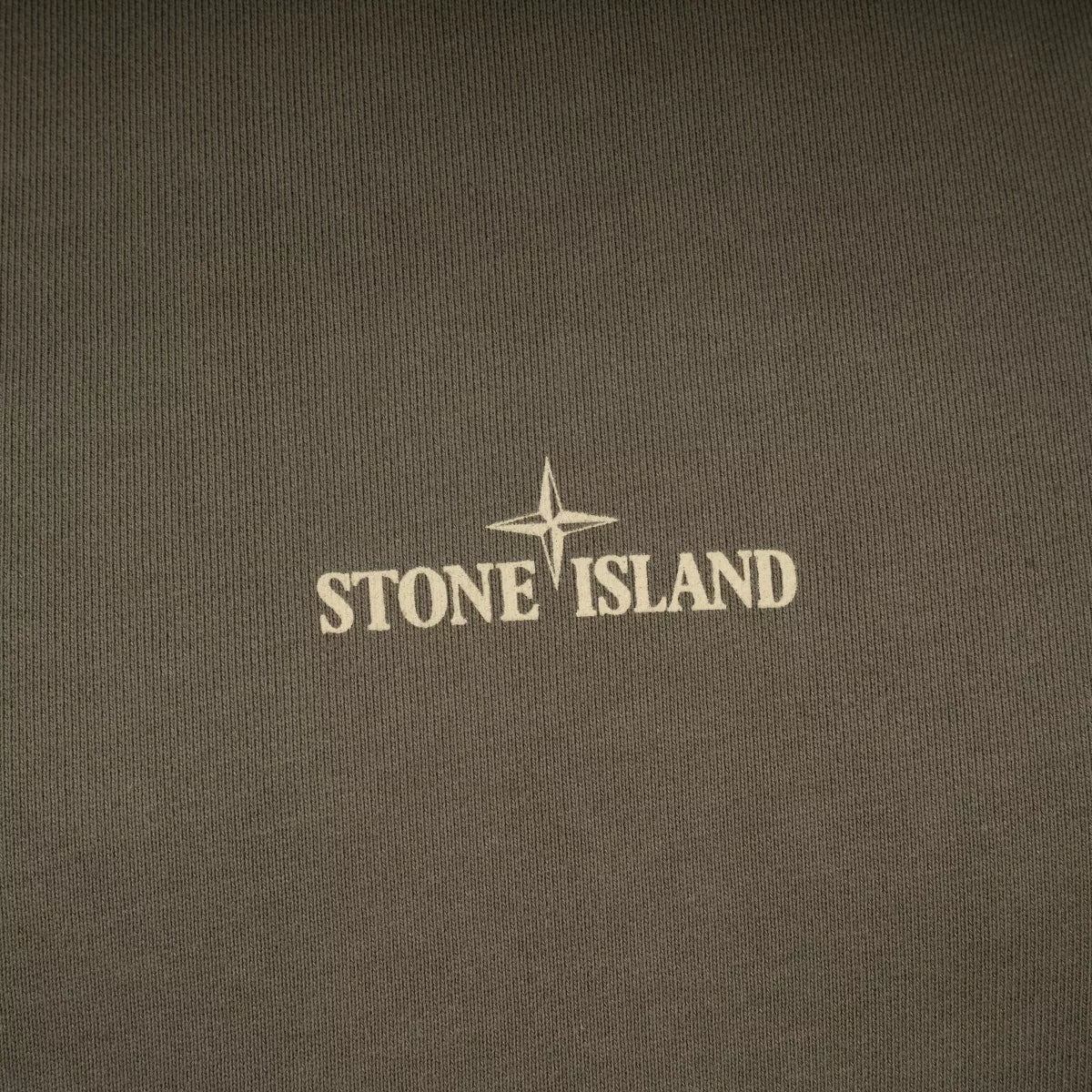 Stone Island Sweater met Backprint Groen | Institutional Five