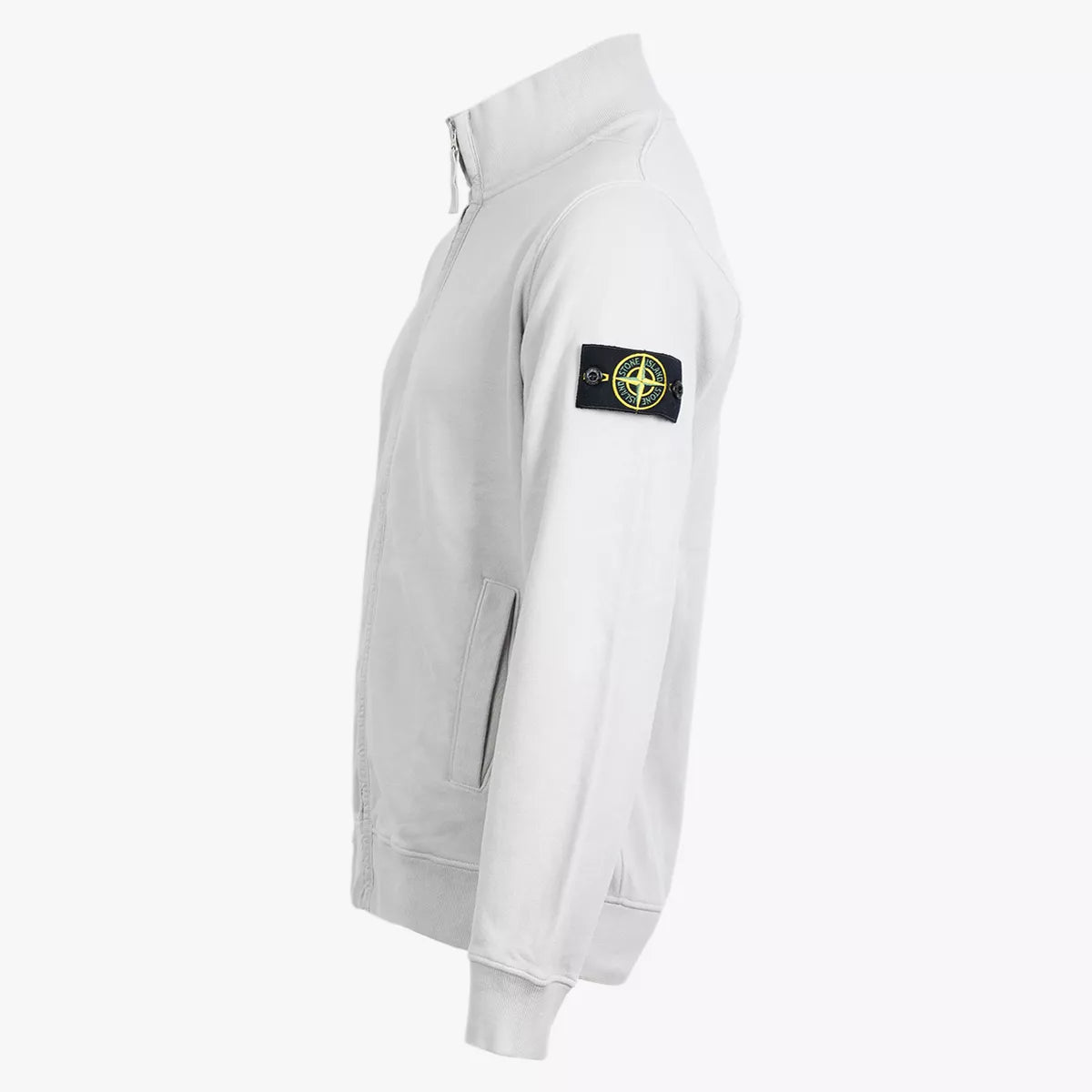 Stone Island Vest Grijs | Brushed Organic Cotton