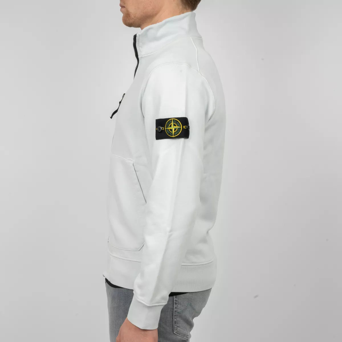 Stone Island Vest Hemelsblauw | Cotton Fleece