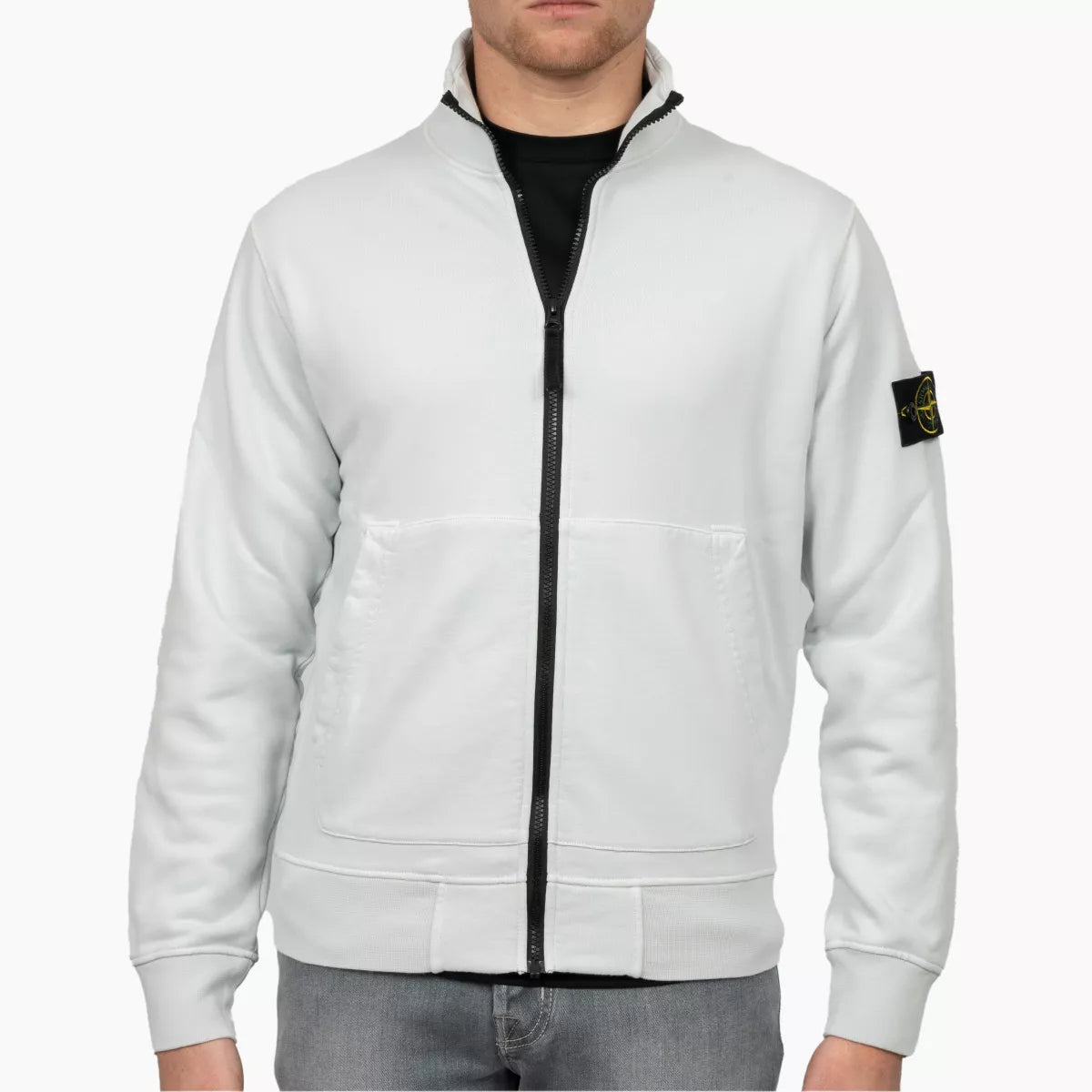 Stone Island Vest Hemelsblauw | Cotton Fleece