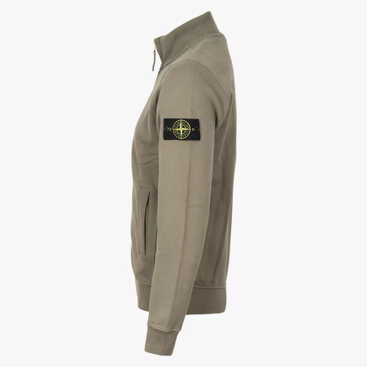 Stone Island Vest Walnoot Bruin | Brushed Cotton Fleece