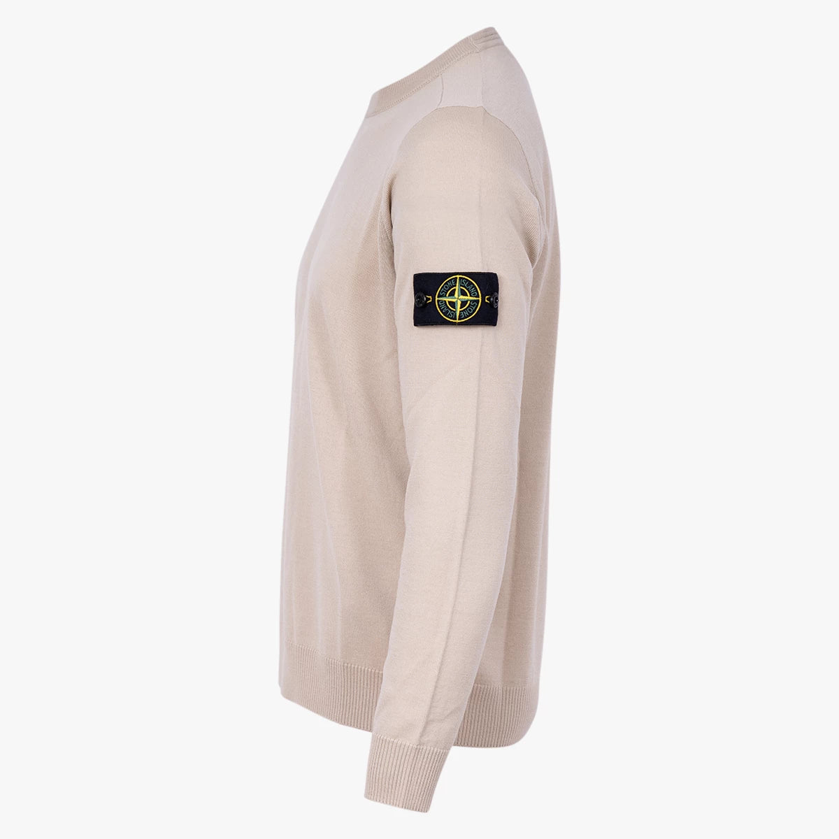 Stone Island gebreide trui off white | 510C4 LIGHT PURE RWS WOOL