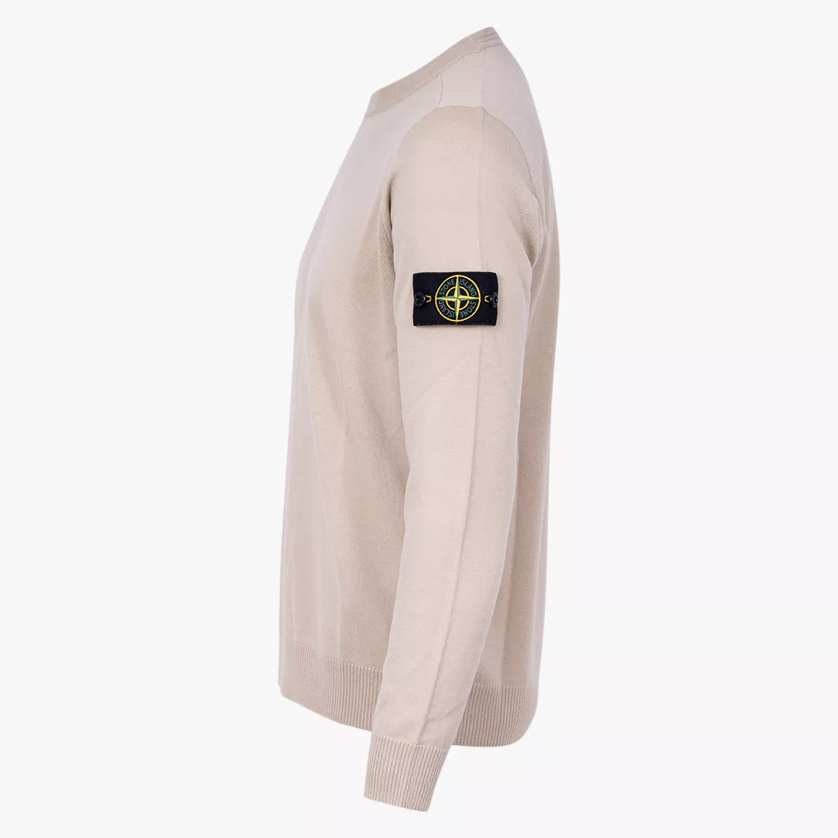 Stone Island gebreide trui off white | 510C4 LIGHT PURE RWS WOOL