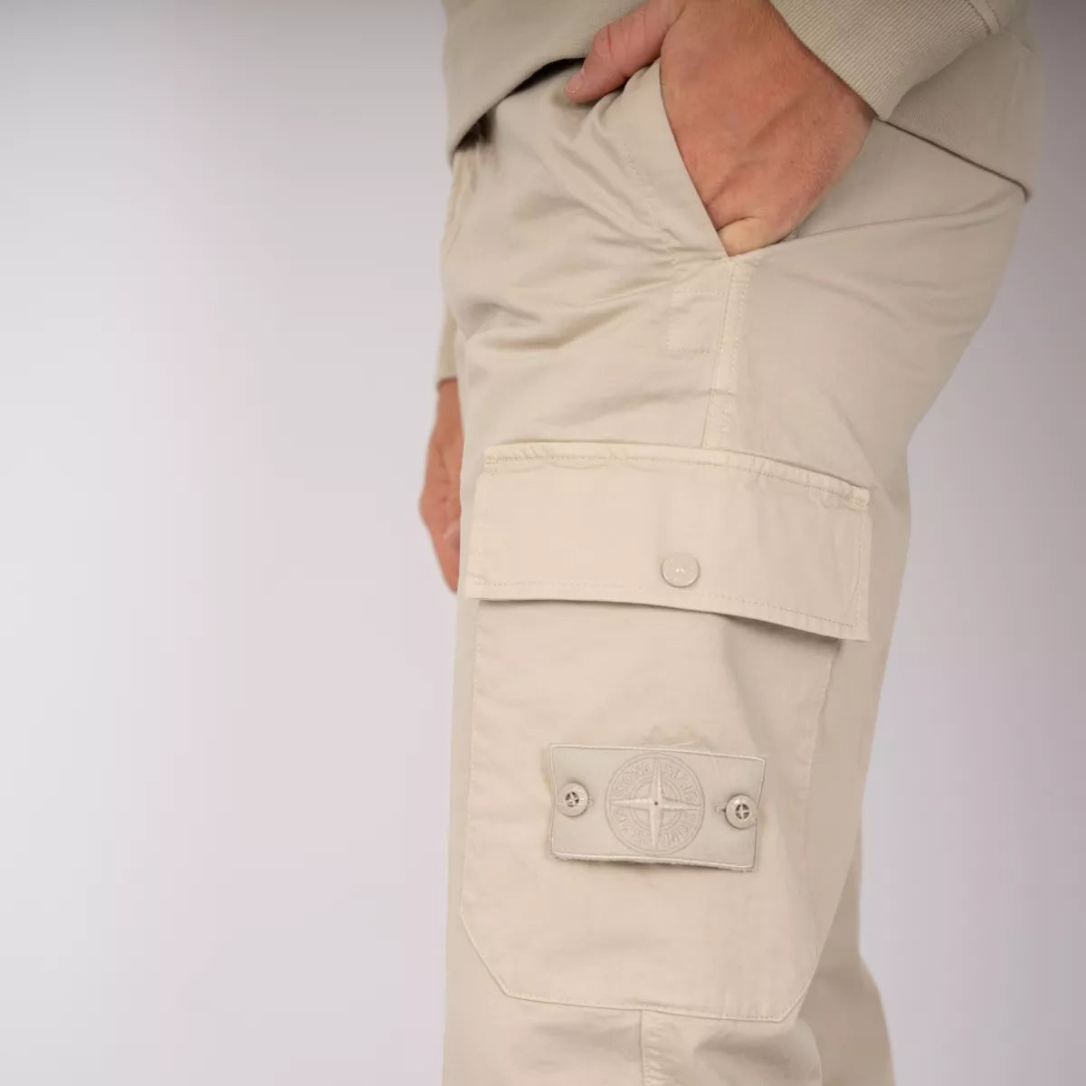 Stone Island ghost joggingbroek beige