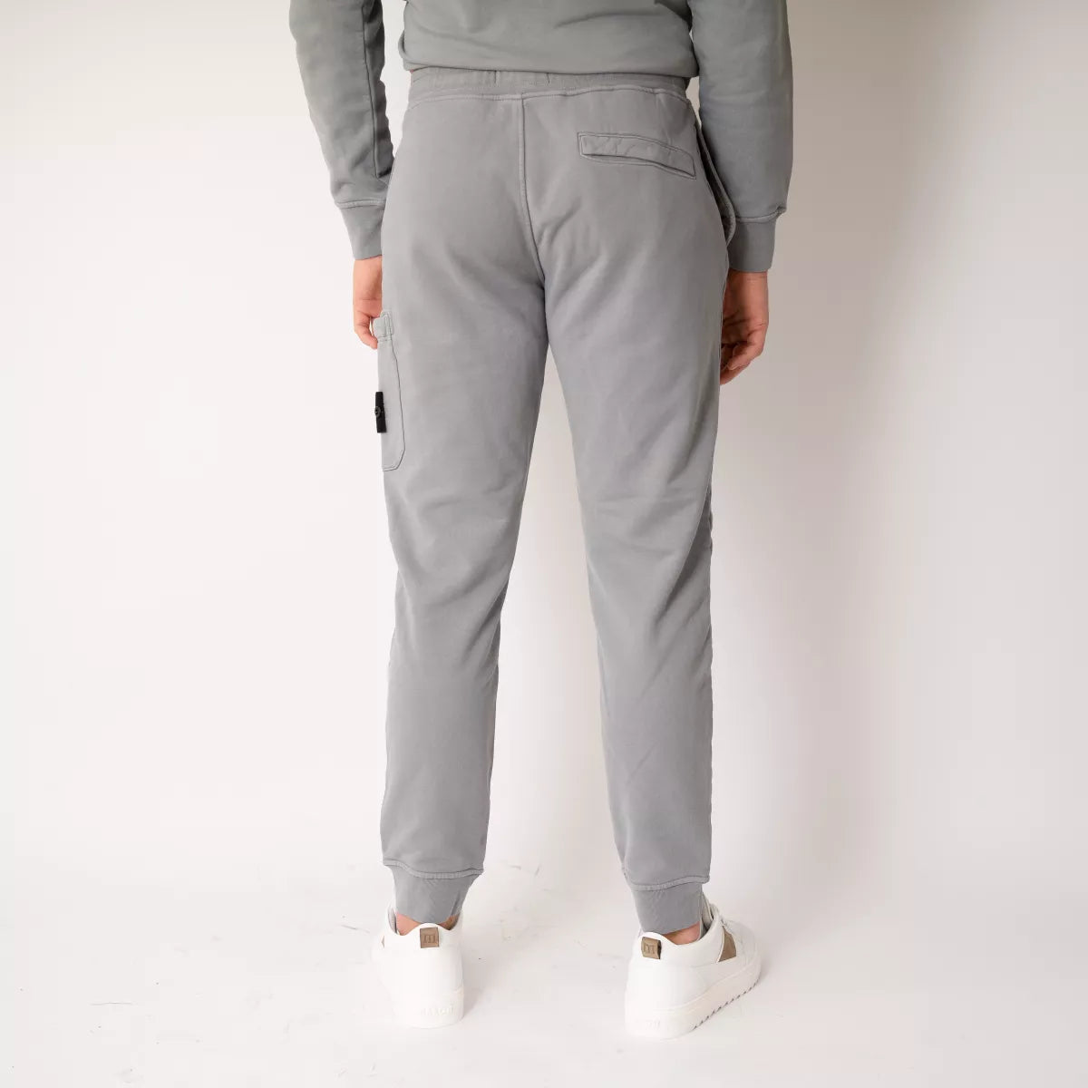 Stone Island joggingbroek grijs | 64551 COTTON FLEECE