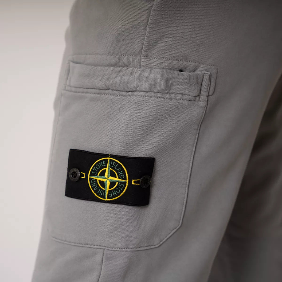 Stone Island joggingbroek grijs | 64551 COTTON FLEECE