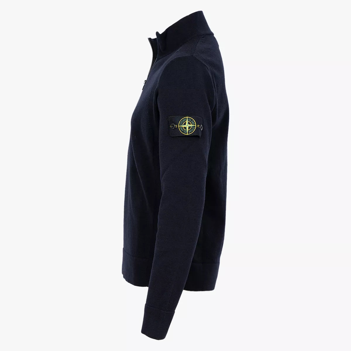 Stone Island trui met halve zip donkerblauw