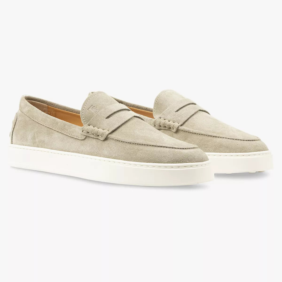 TOD'S Loafers Beige Suede | Yacht Loafer