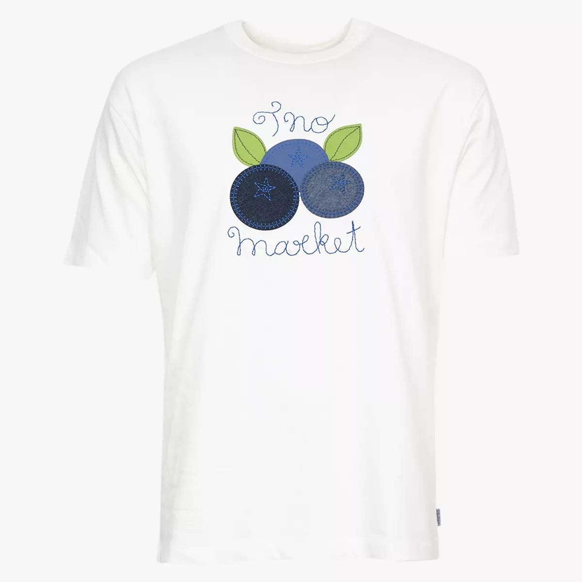 The New Originals T-shirt wit | FRUIT APLIQUE