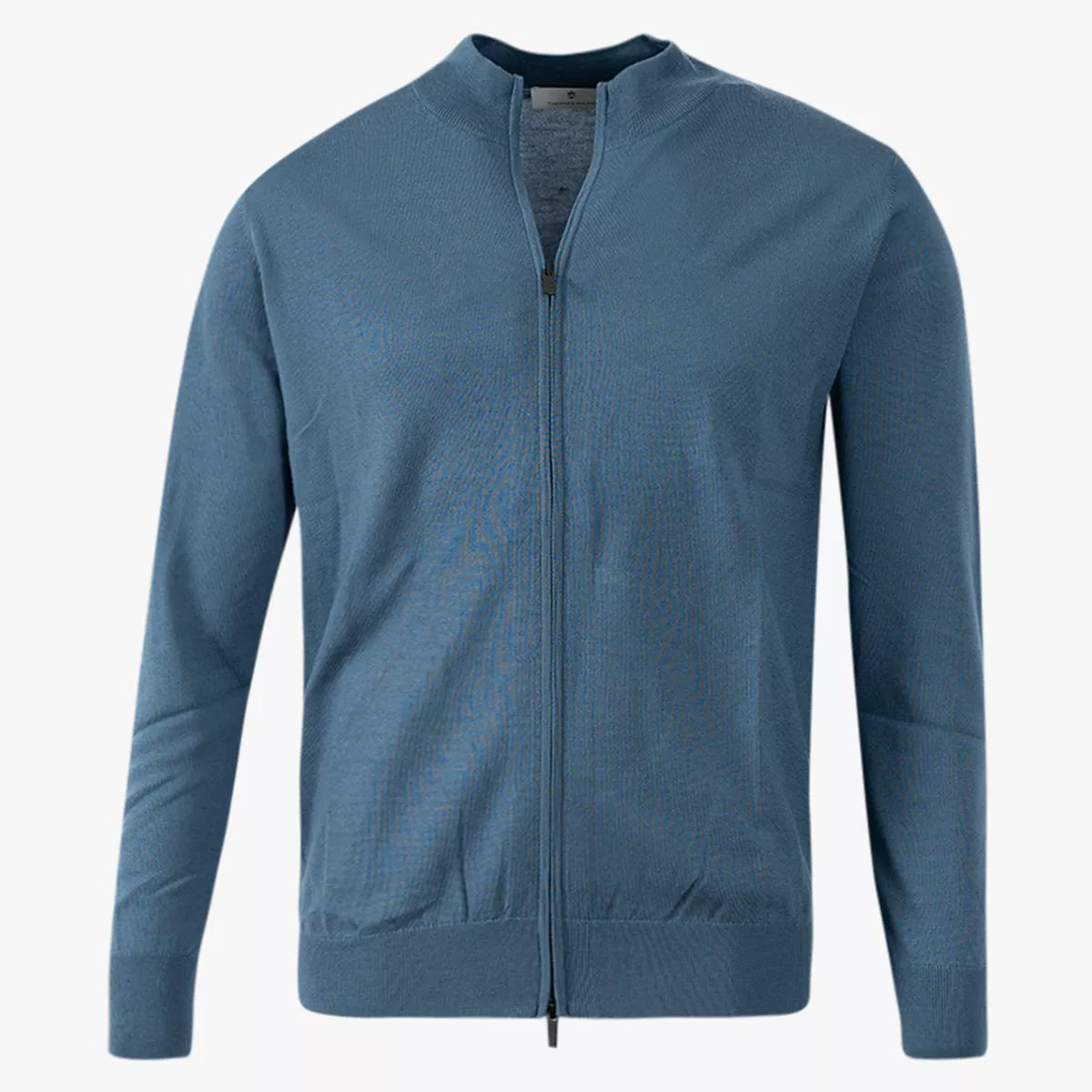 Thomas Maine Gebreid vest blauw