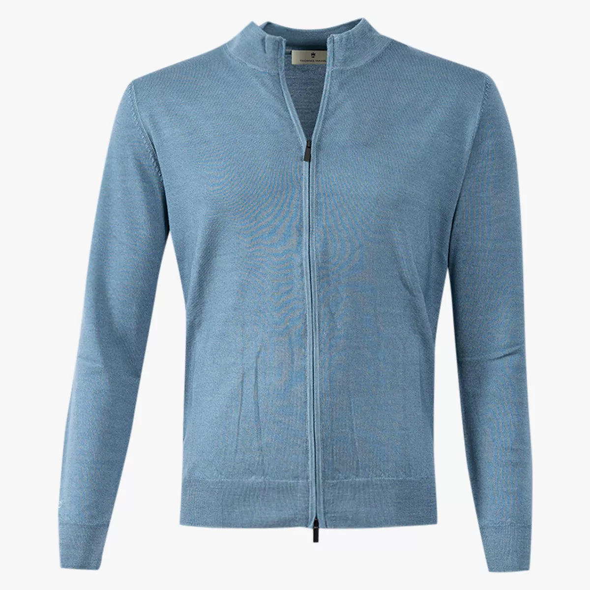 Thomas Maine Gebreid vest blauw