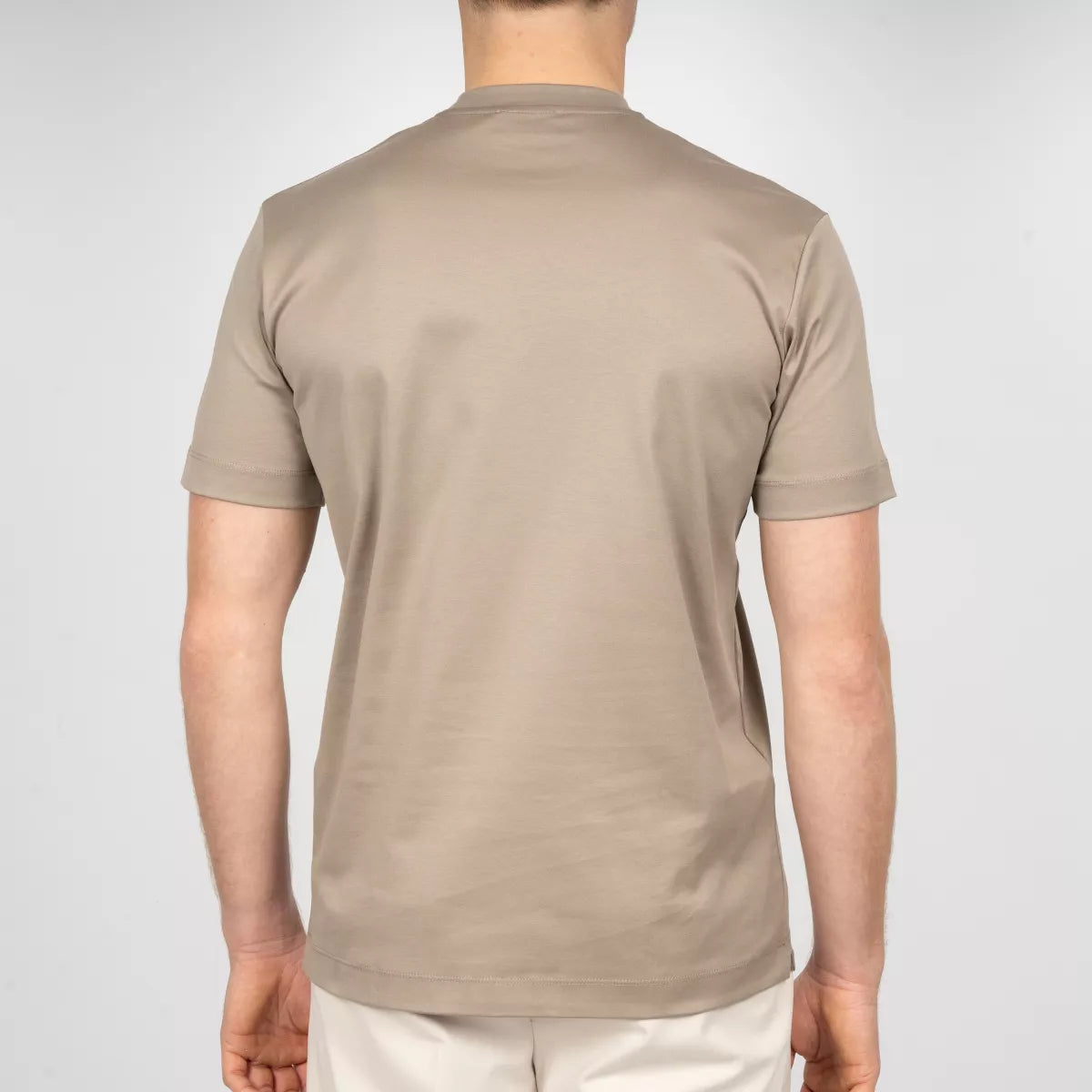 Valenza T-Shirt Grijs | Interlock Supima Cotton