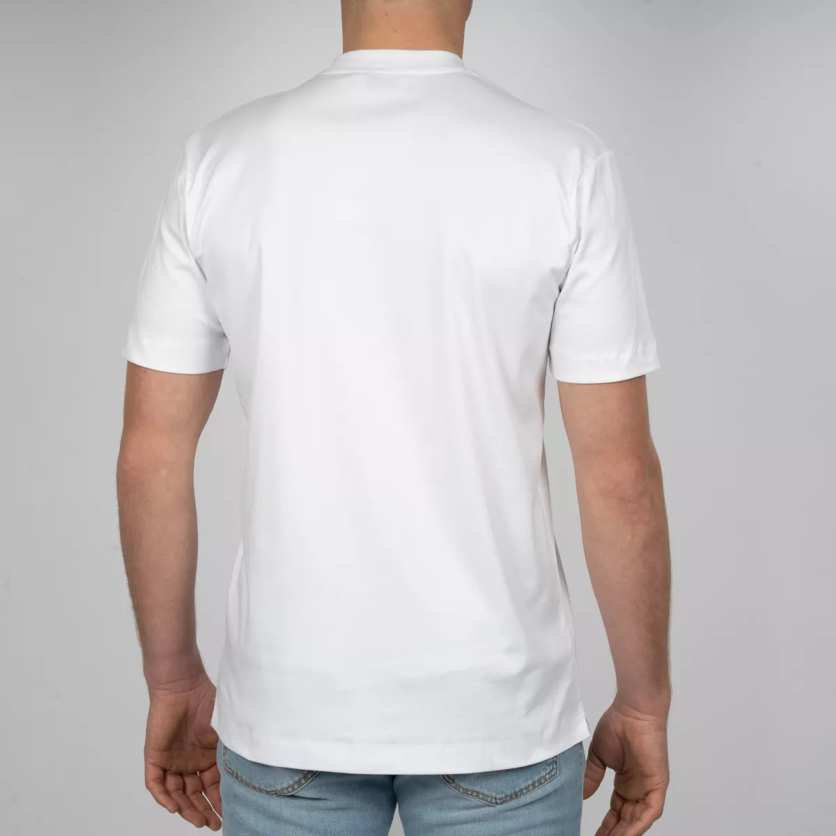 Valenza T-Shirt Wit | Interlock Supima Cotton