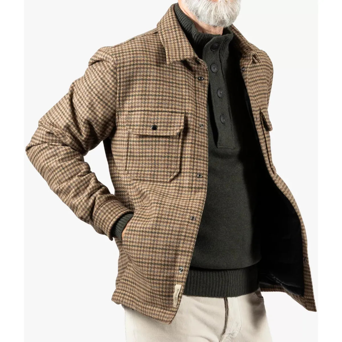 Woolrich Gevoerd overhemdjack | Alaskan