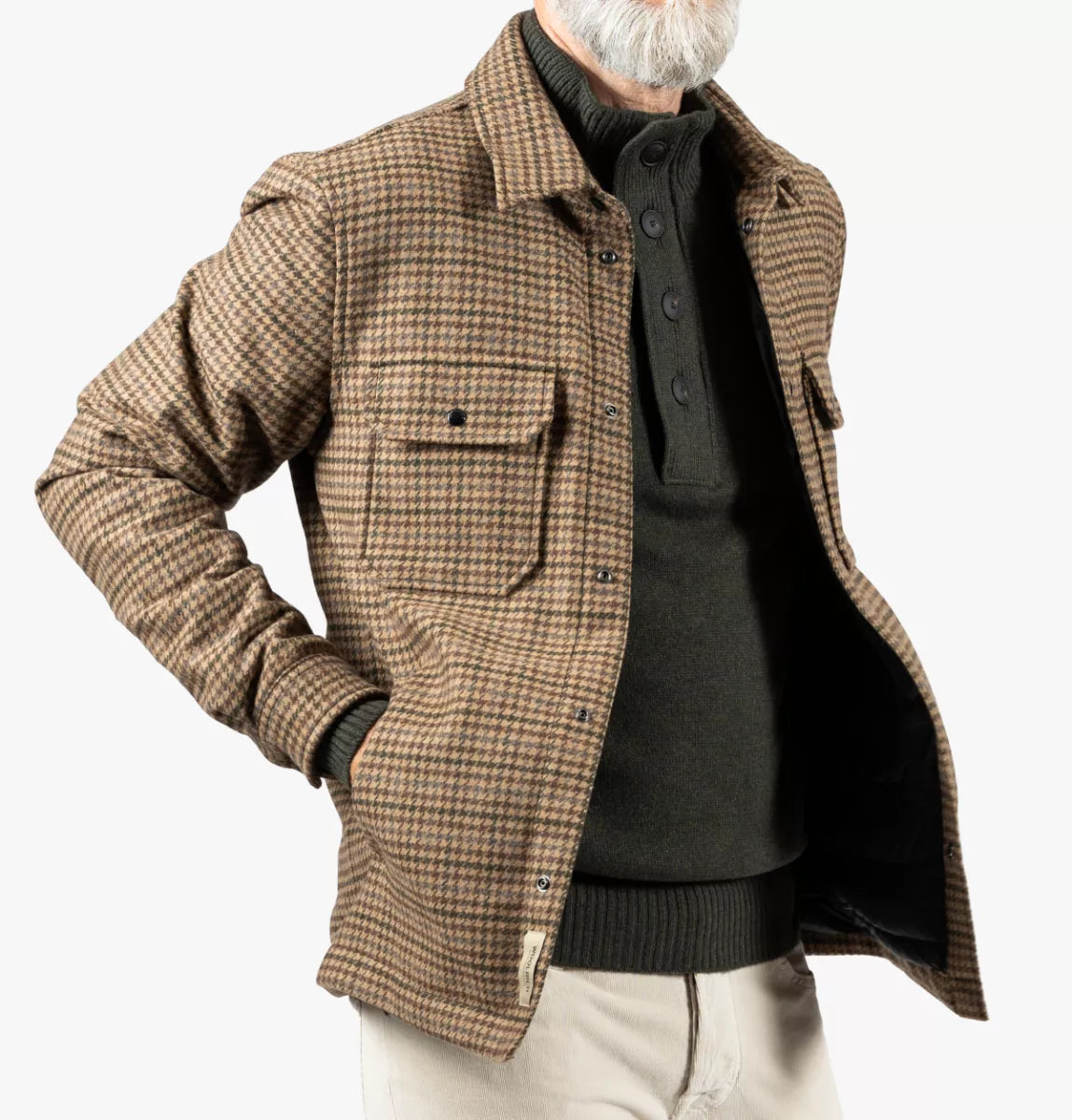 Woolrich Gevoerd overhemdjack | Alaskan