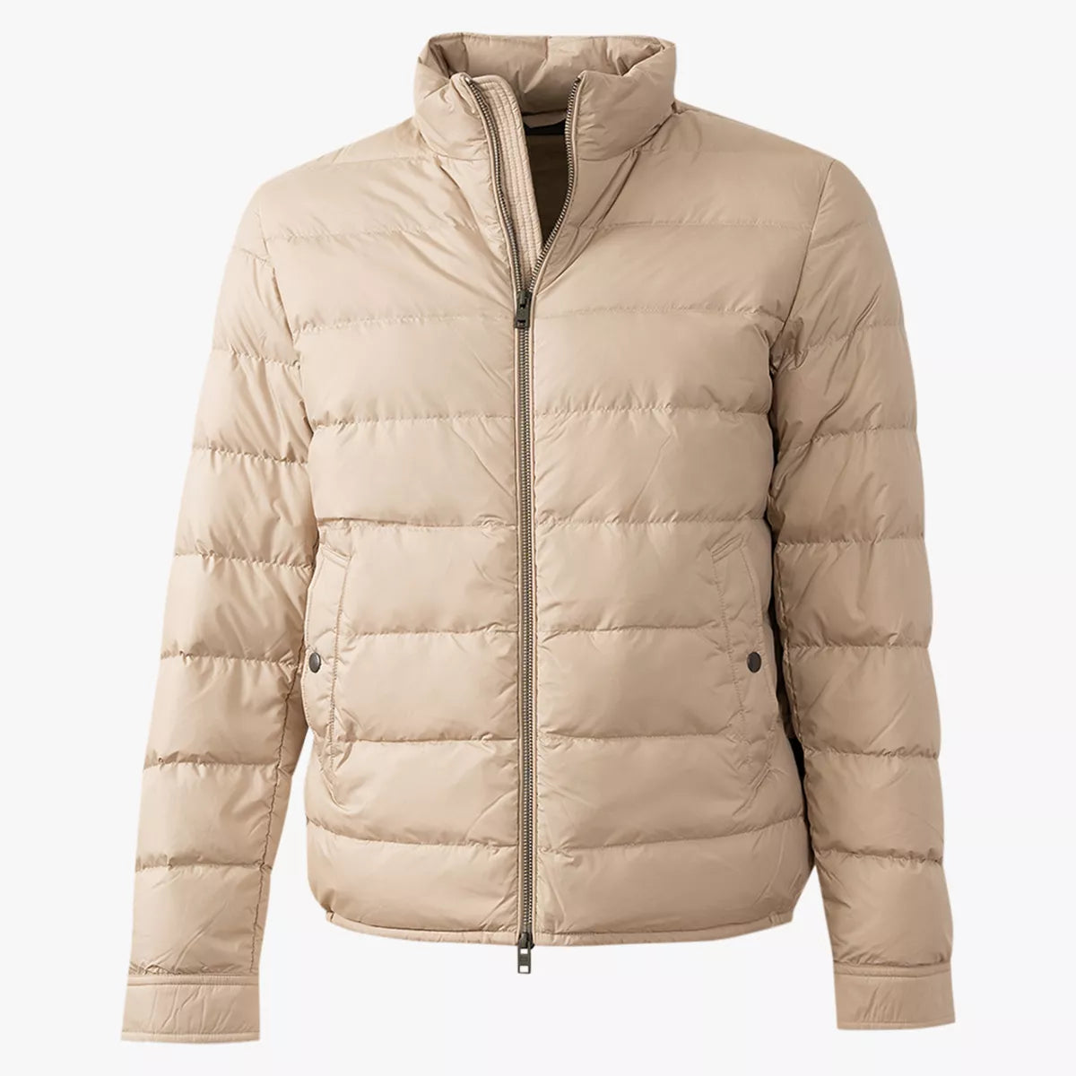 Woolrich Lichtgewicht donsjack beige