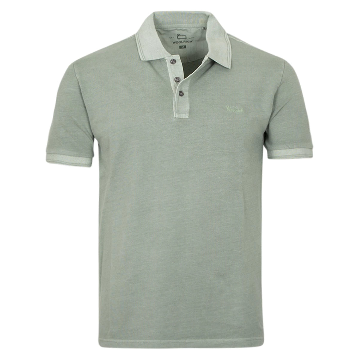 Woolrich Polo lichtgroen | Macinac