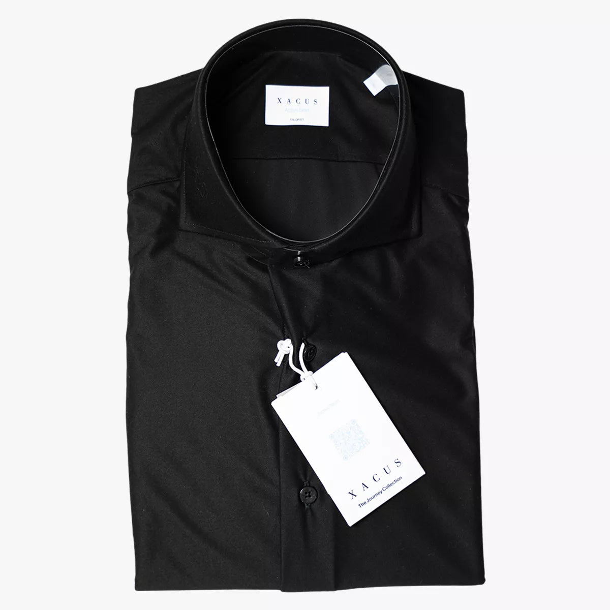 Xacus Overhemd Zwart | Active Shirt