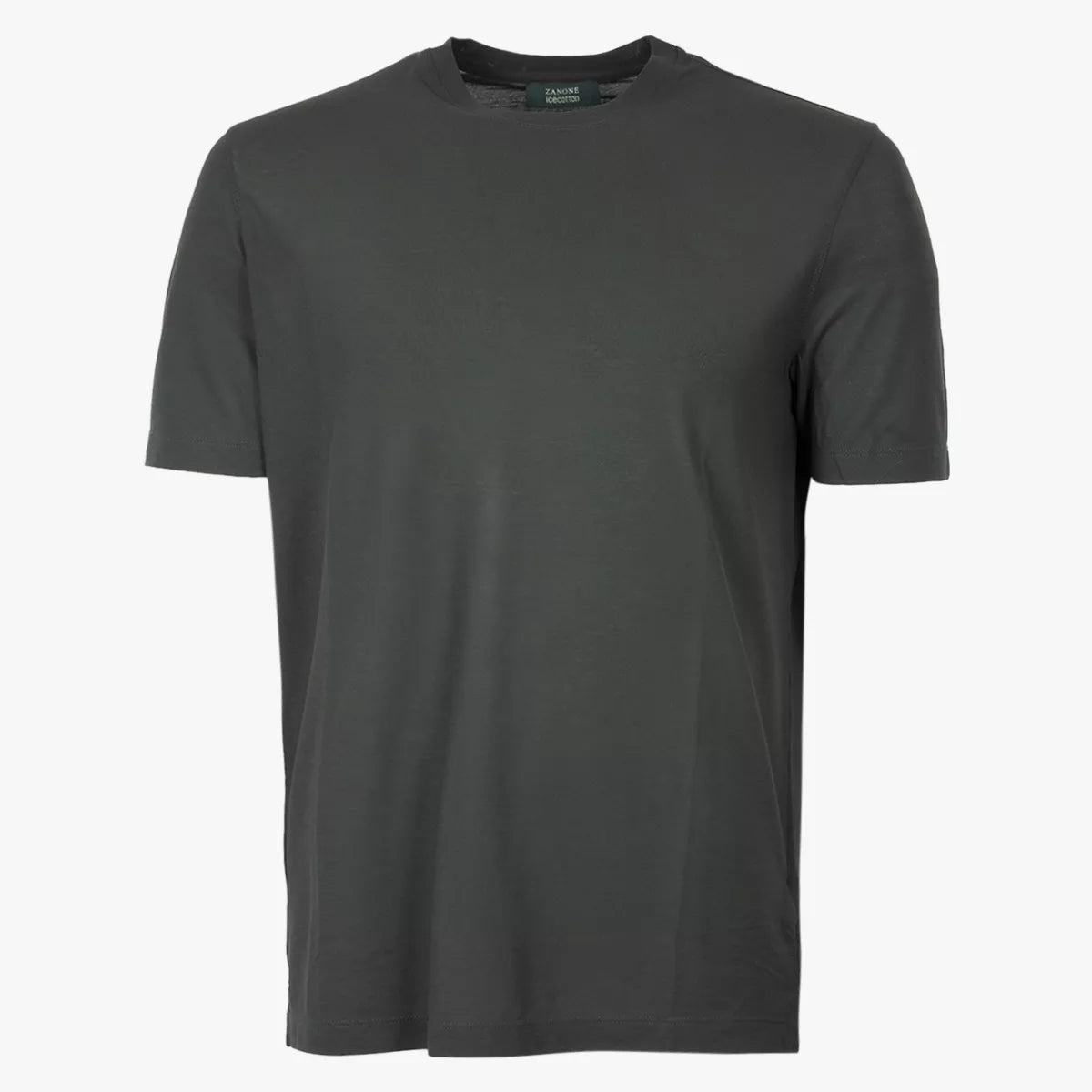 Zanone T Shirt Donkergroen | Ice Cotton