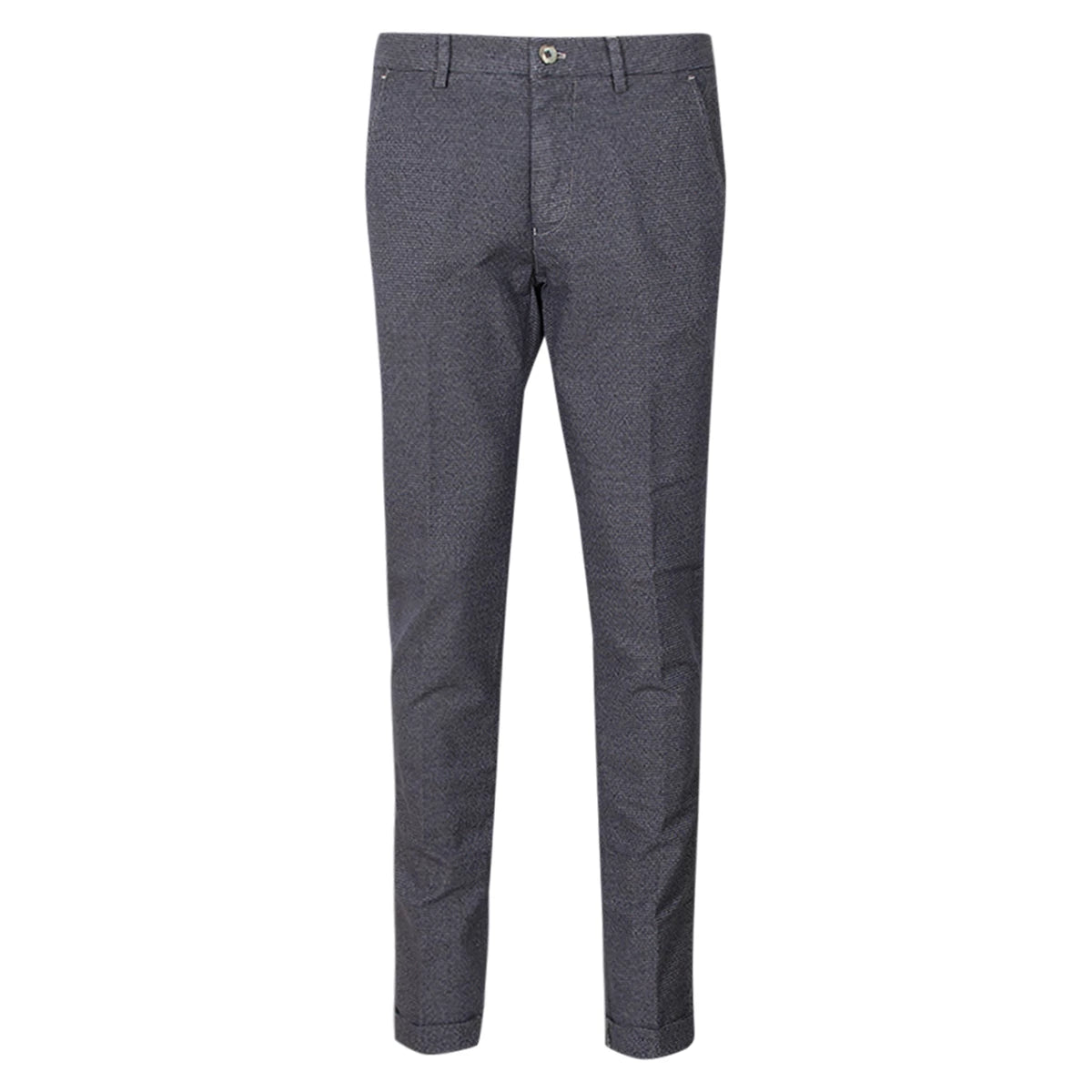 Mason's Chino grijs/blauw geruit | Torino