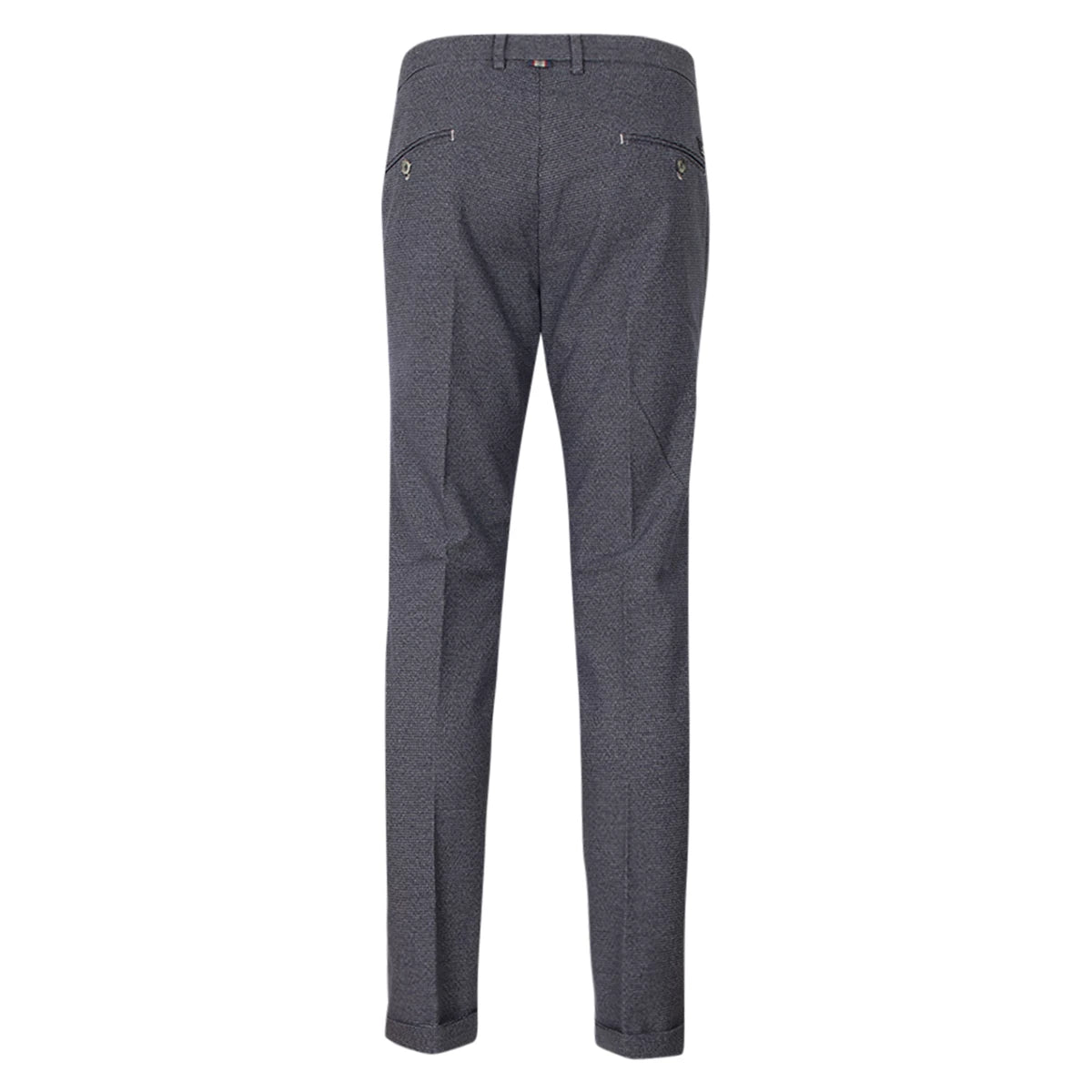 Mason's Chino grijs/blauw geruit | Torino