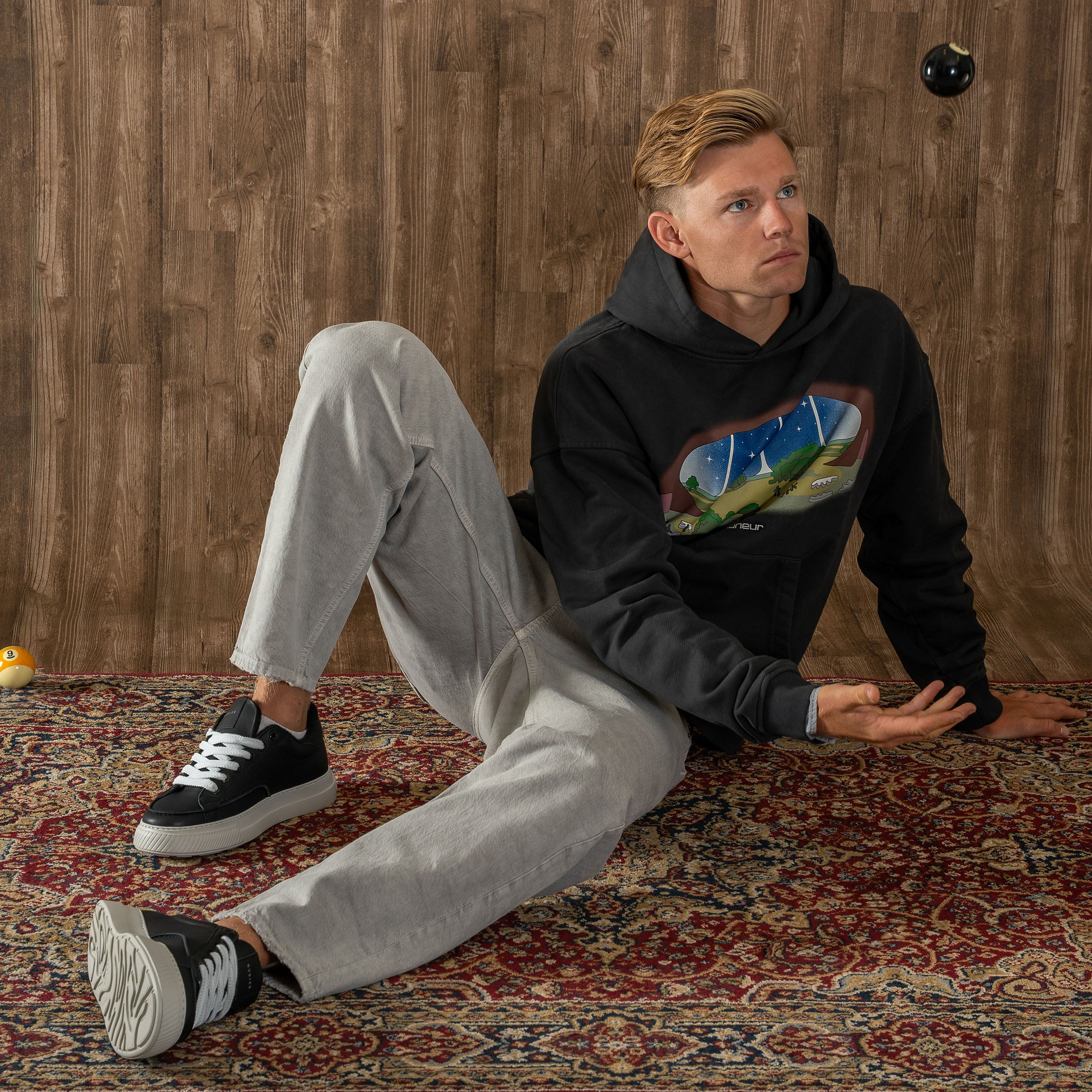 Hoodie Zwart | Stardome Hoodie
