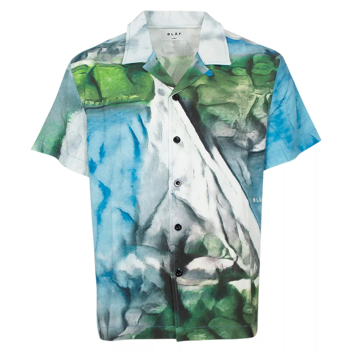 Olaf Sailing shirt groen met blauw