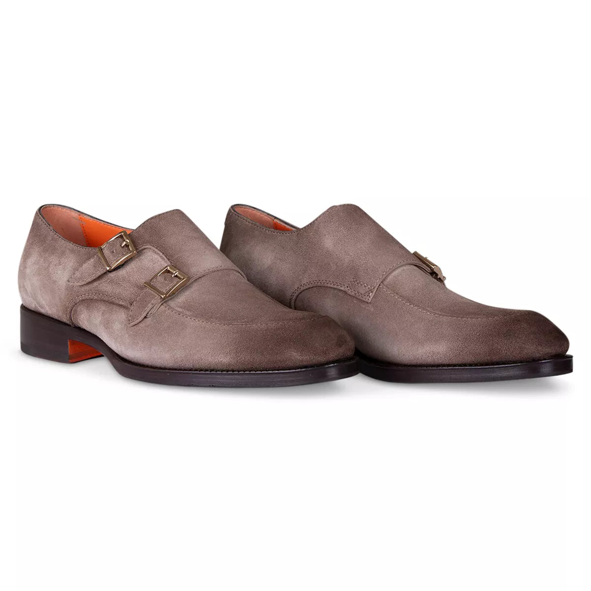 Santoni Gespschoen taupe