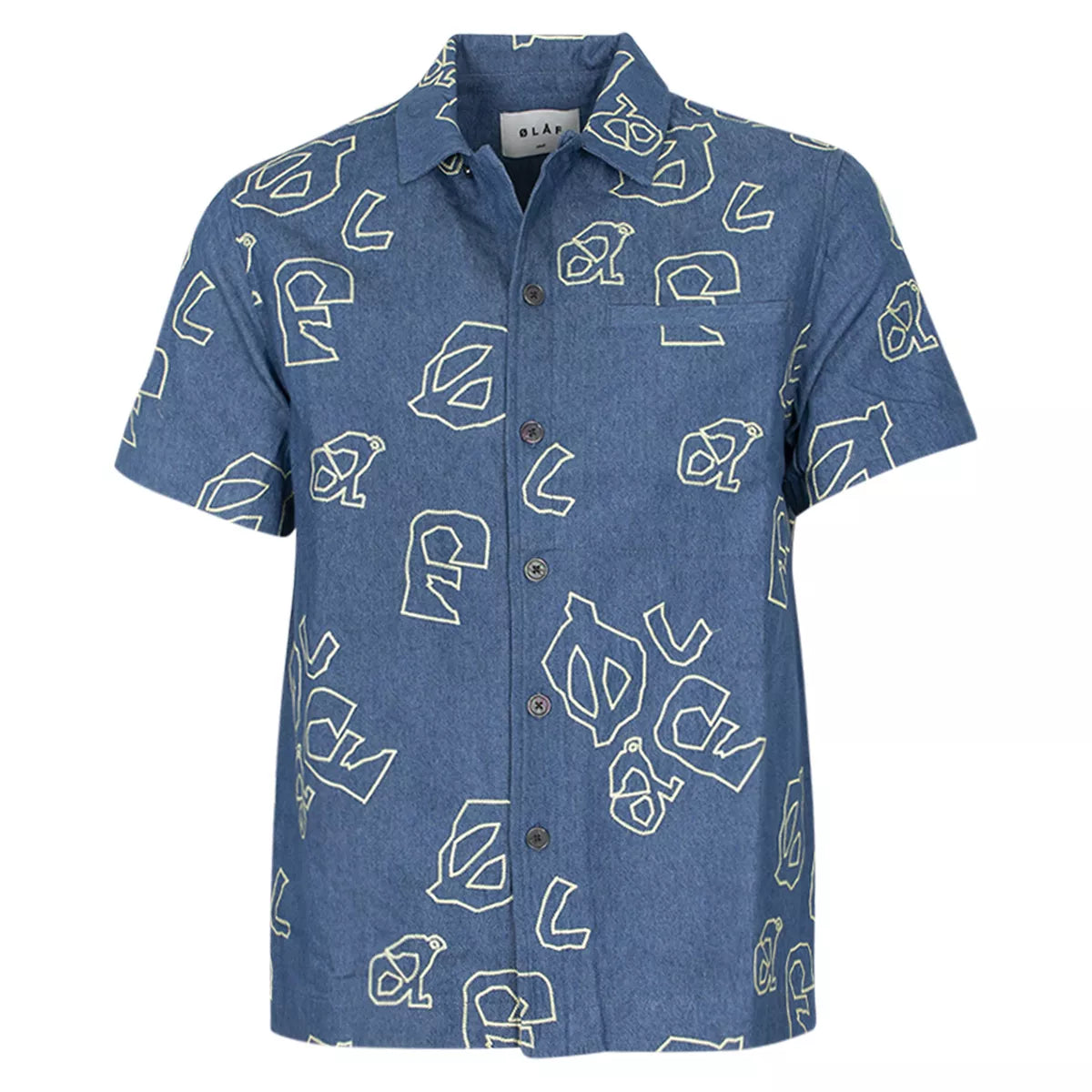 Olaf Shirt aop denim