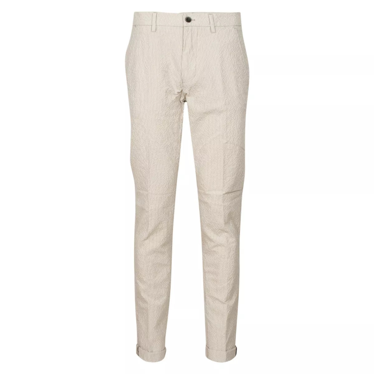 Mason's Torino chino beige met wit gestreept