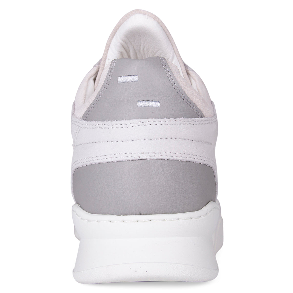 Filling Pieces Sneaker grijs met wit | Low Top Ghost Paneled