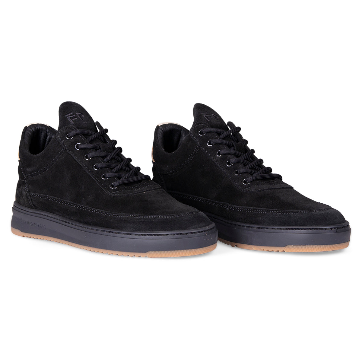 Filling Pieces Sneaker zwart | Low Top Ripple