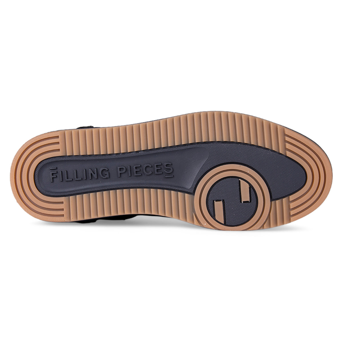 Filling Pieces Sneaker zwart | Low Top Ripple