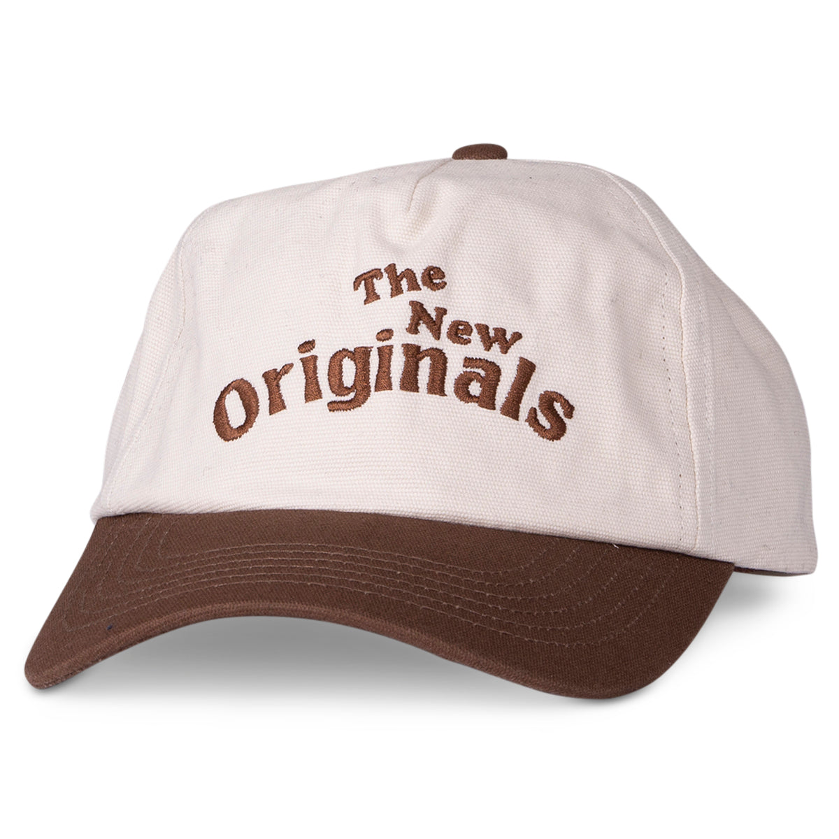 The New Originals Cap off-white met bruin | Workman cap